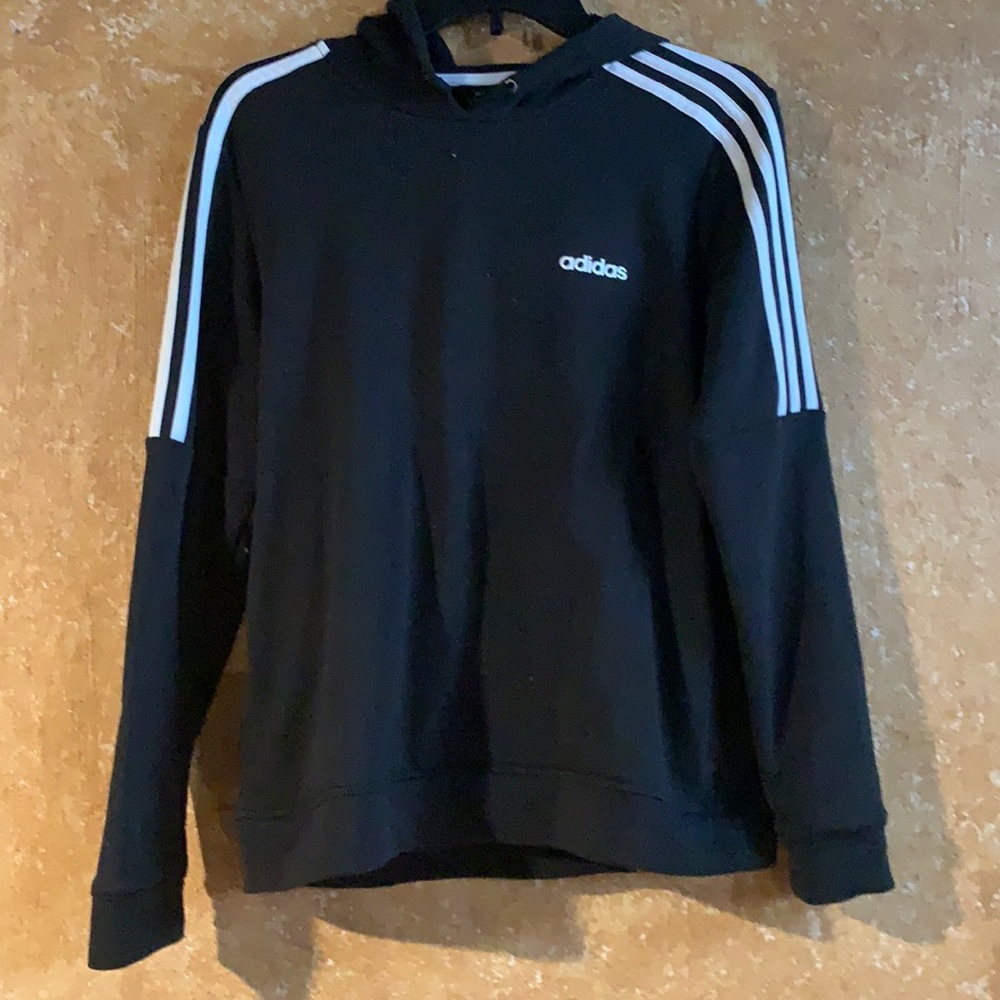 Black Adidas Hoodie sz M